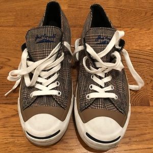 Converse designed by Jack Parcell - plaid